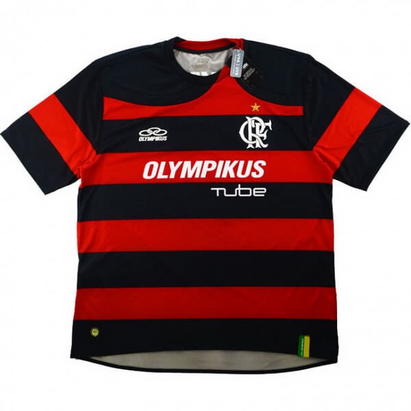 Tailandia Camiseta Flamengo Primera equipación Retro 2009 Rojo